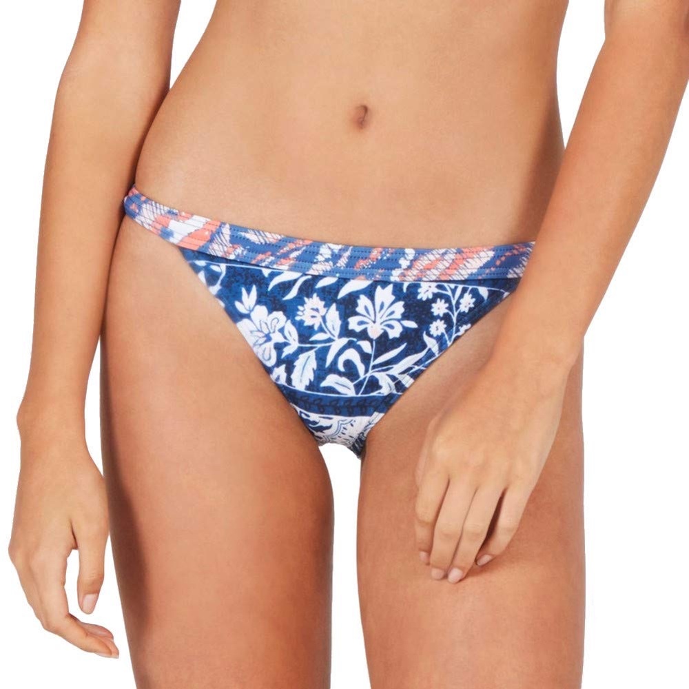 Made by MINKPINK Resort-Indigo Sunset Bikini Bottoms never worn blue/coral
